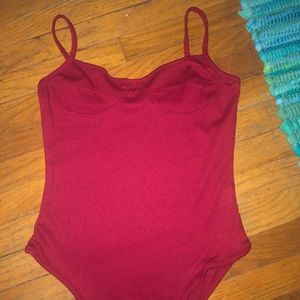 Zaful Red bodysuit